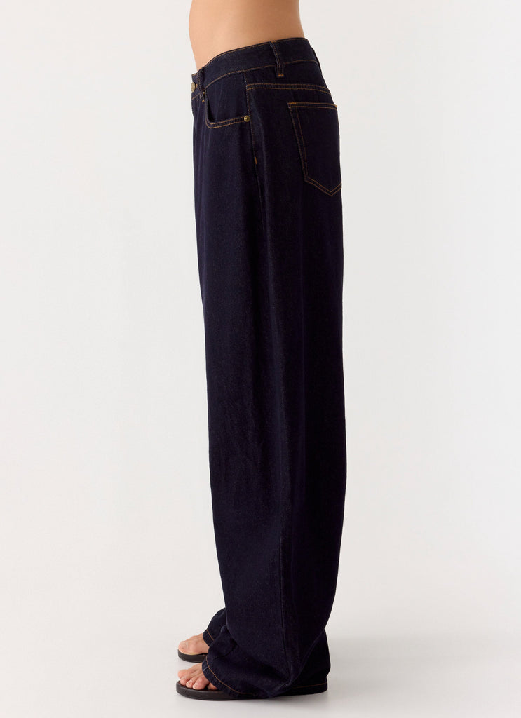 Ronan Denim Jeans - Raw Indigo