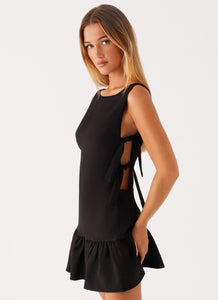 Roux Mini Dress - Black