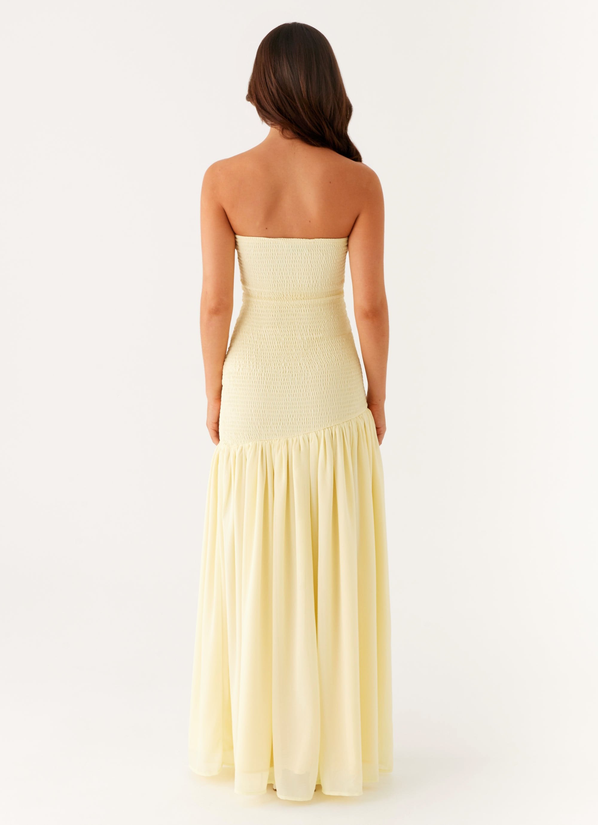 Royce Maxi Dress - Yellow – Peppermayo UK
