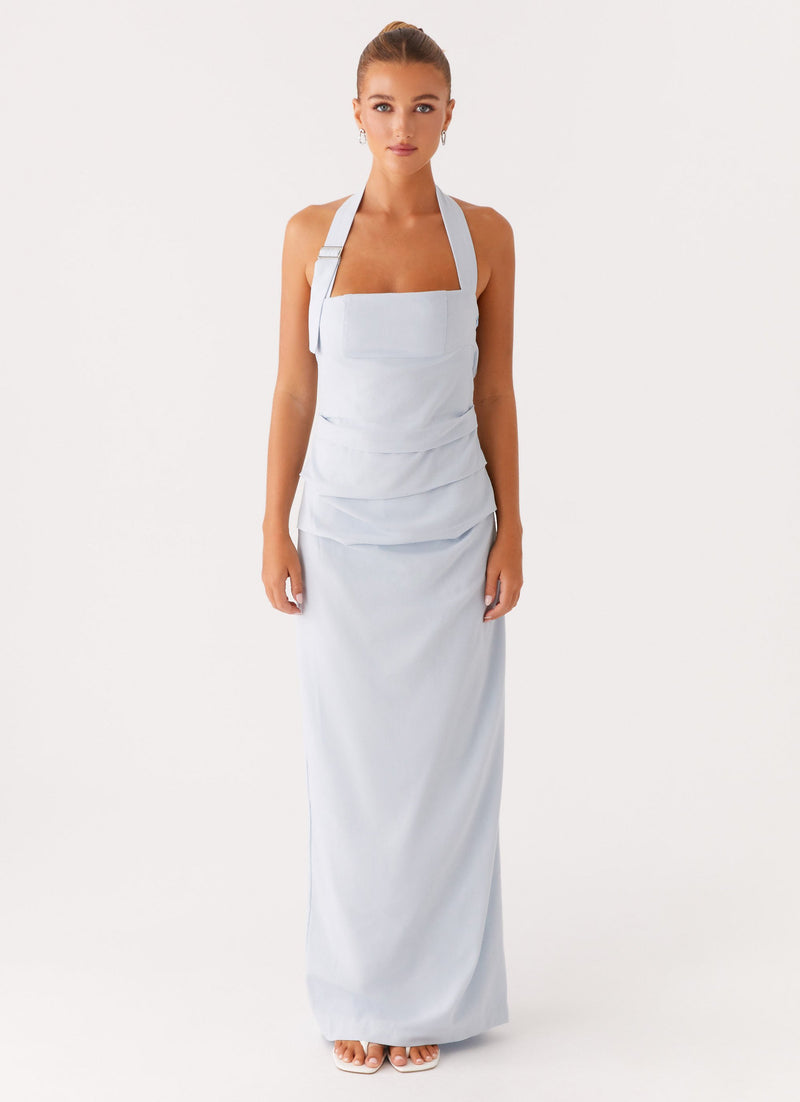Rumour Has It Maxi Dress - Blue
