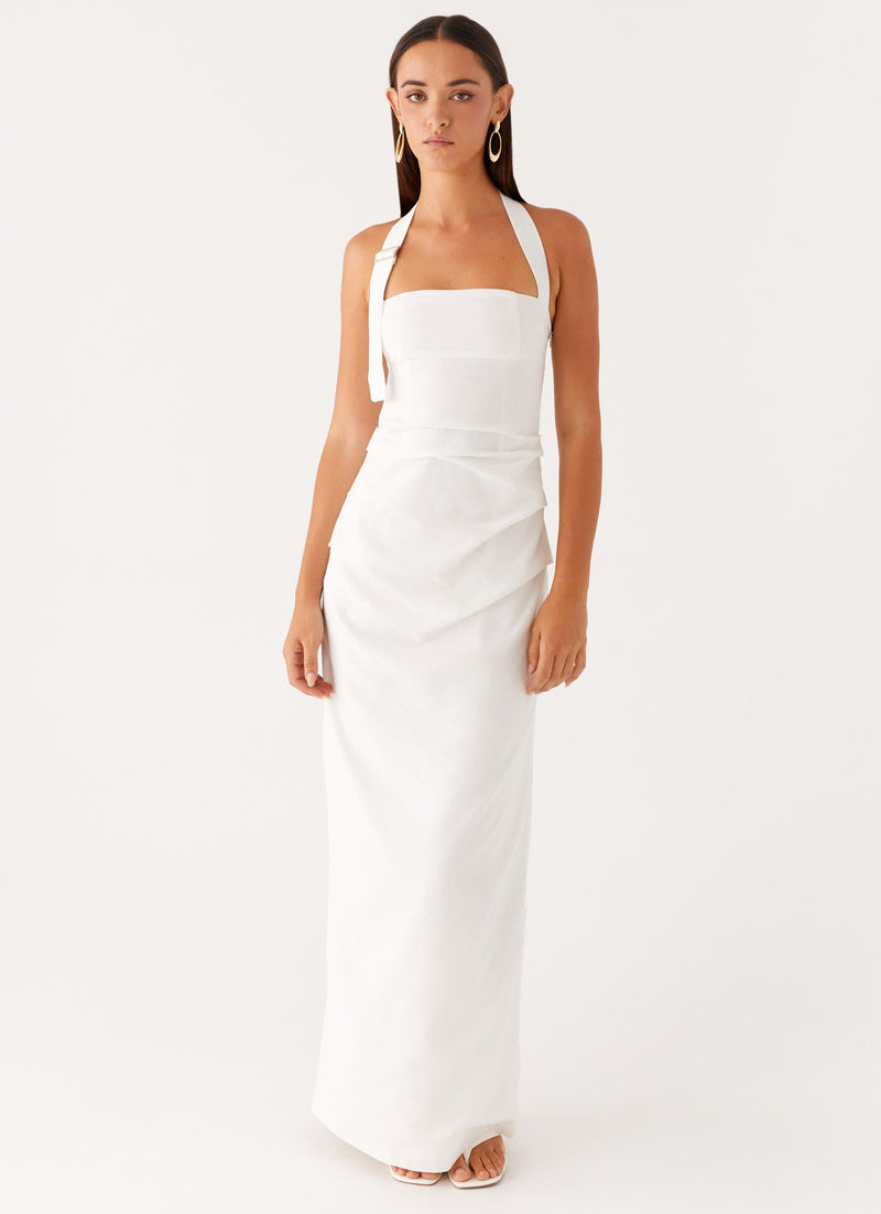 Rumour Has It Maxi Dress - White
