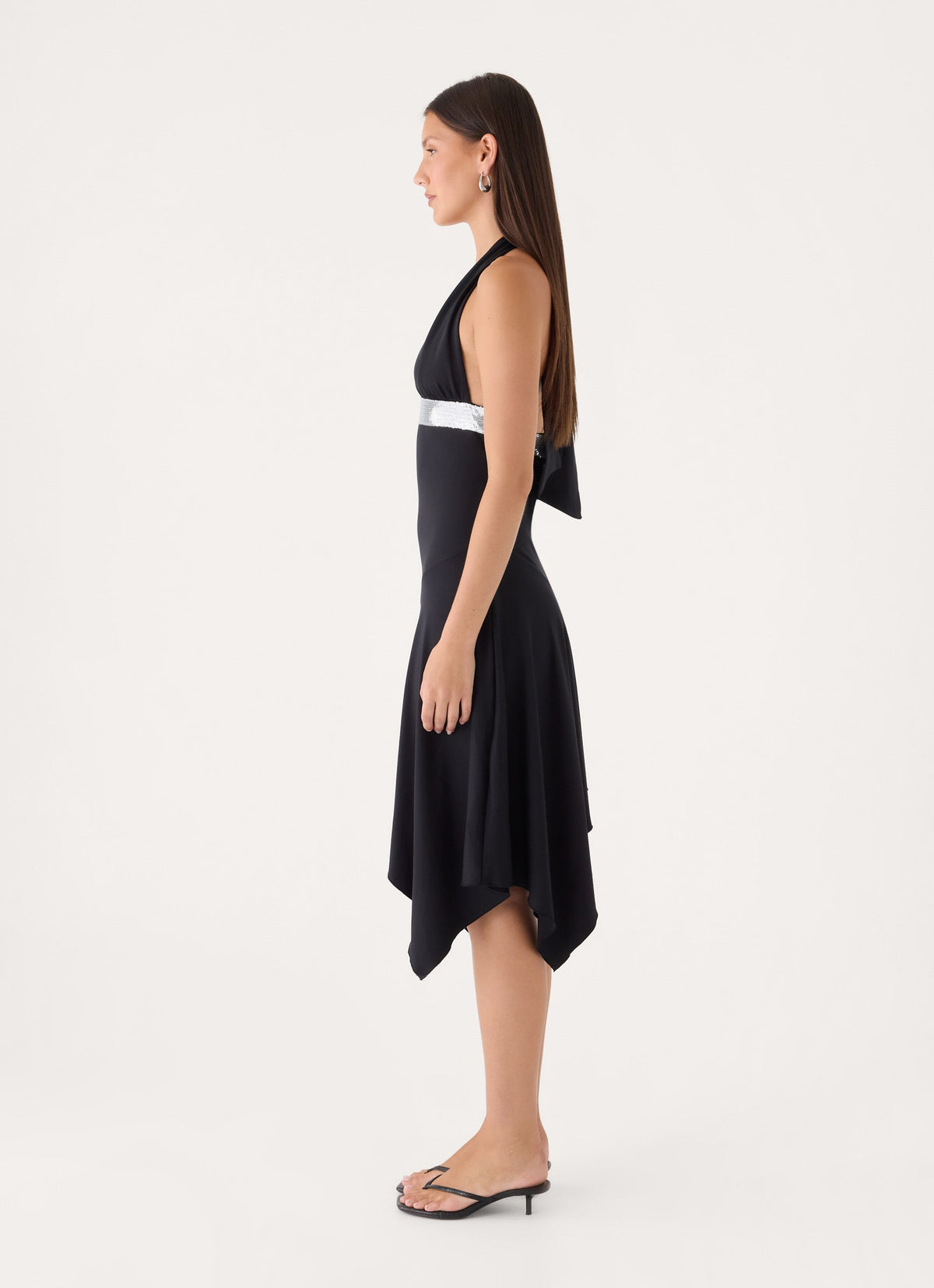 Rylae Midi Dress - Black