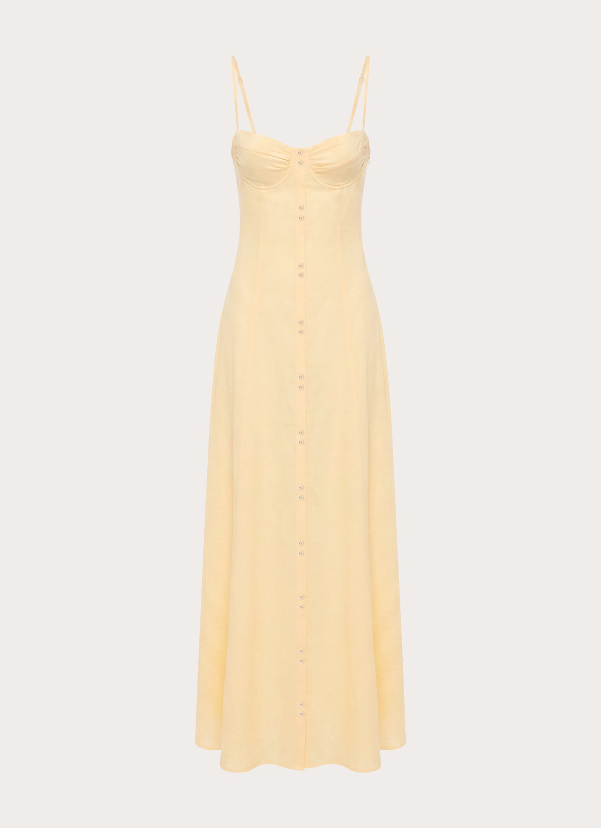 Samah Maxi Dress - Lemon