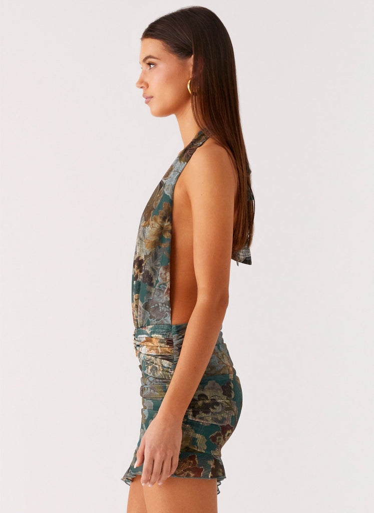 Samar Mini Dress - Vintage Blossom