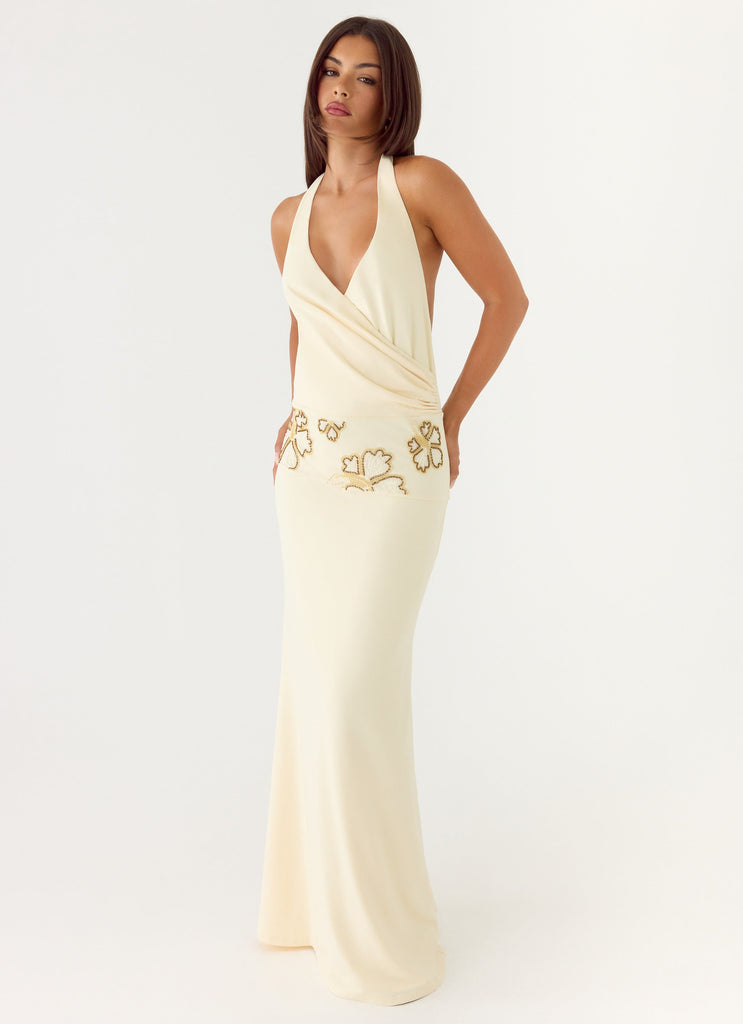 Sandrine Beaded Maxi Dress