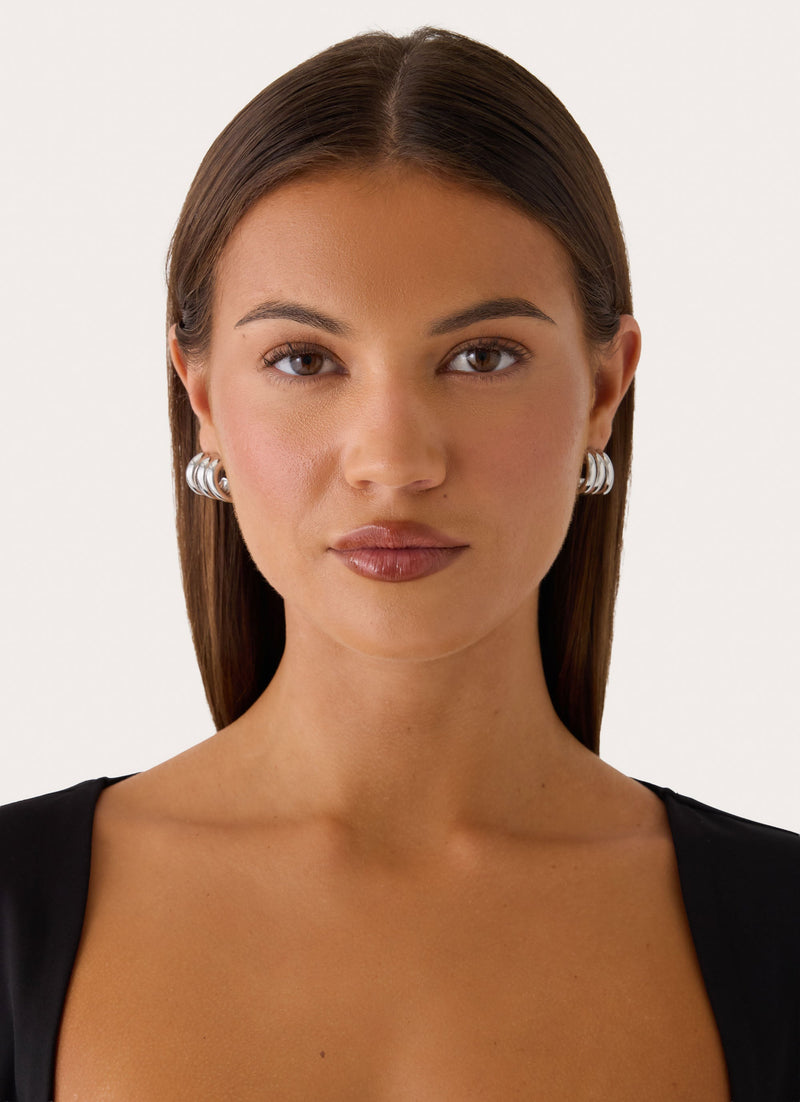 Sardinia Darling Earrings - Silver