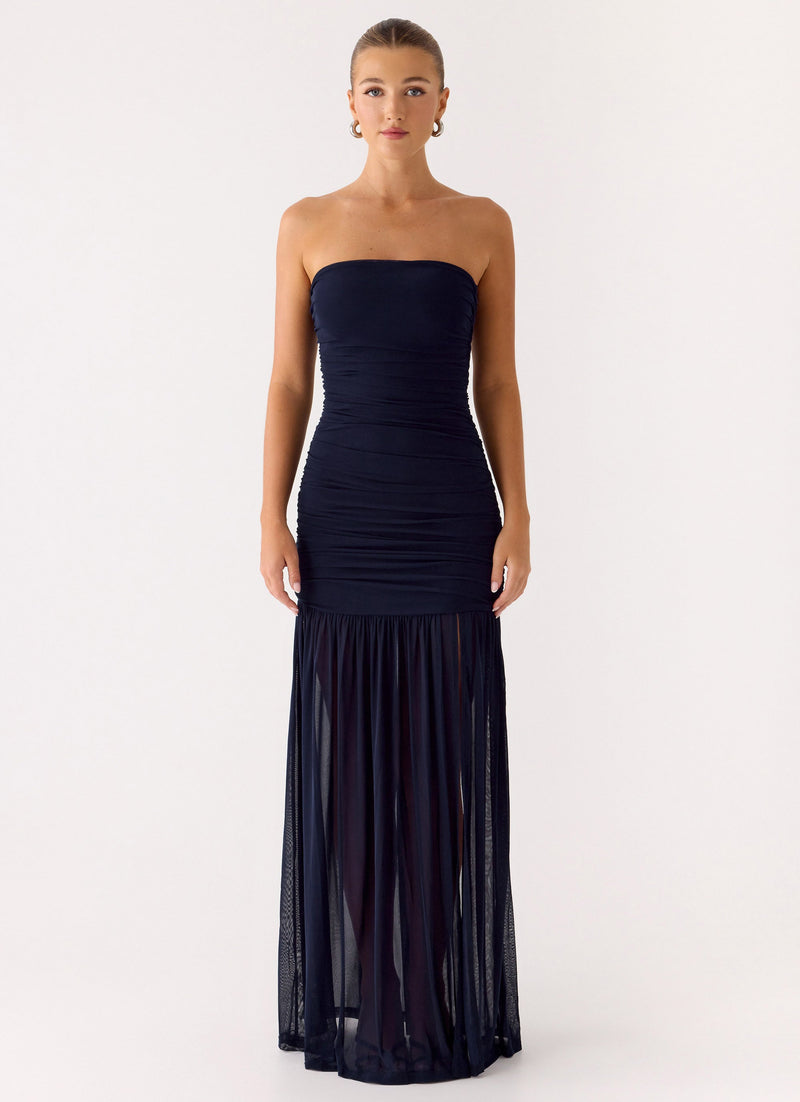 Savaya Maxi Dress - Navy
