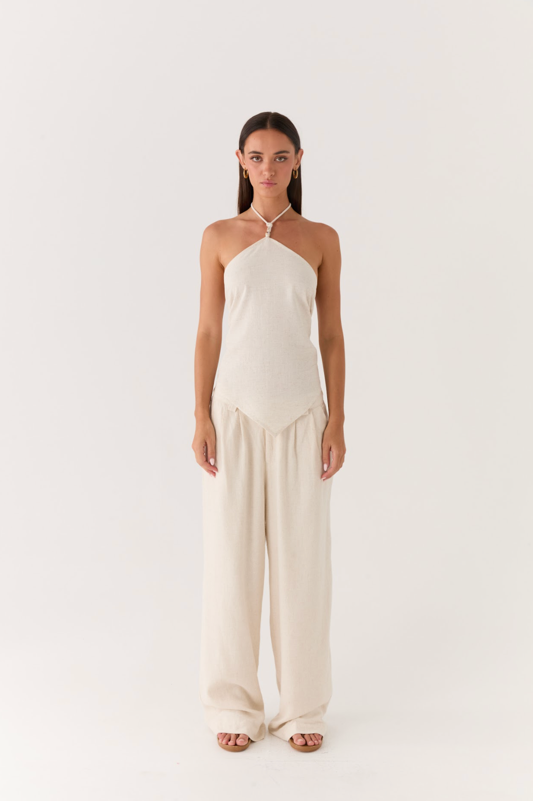 Julissa Halter Top - Oat