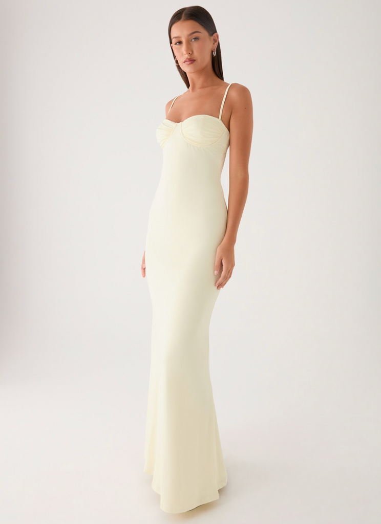 Vamonos Maxi Dress - Yellow