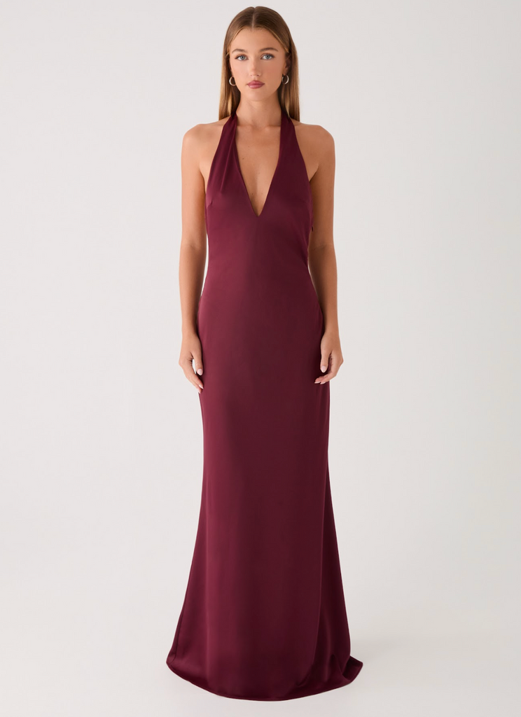 Eloise Maxi Dress - Plum