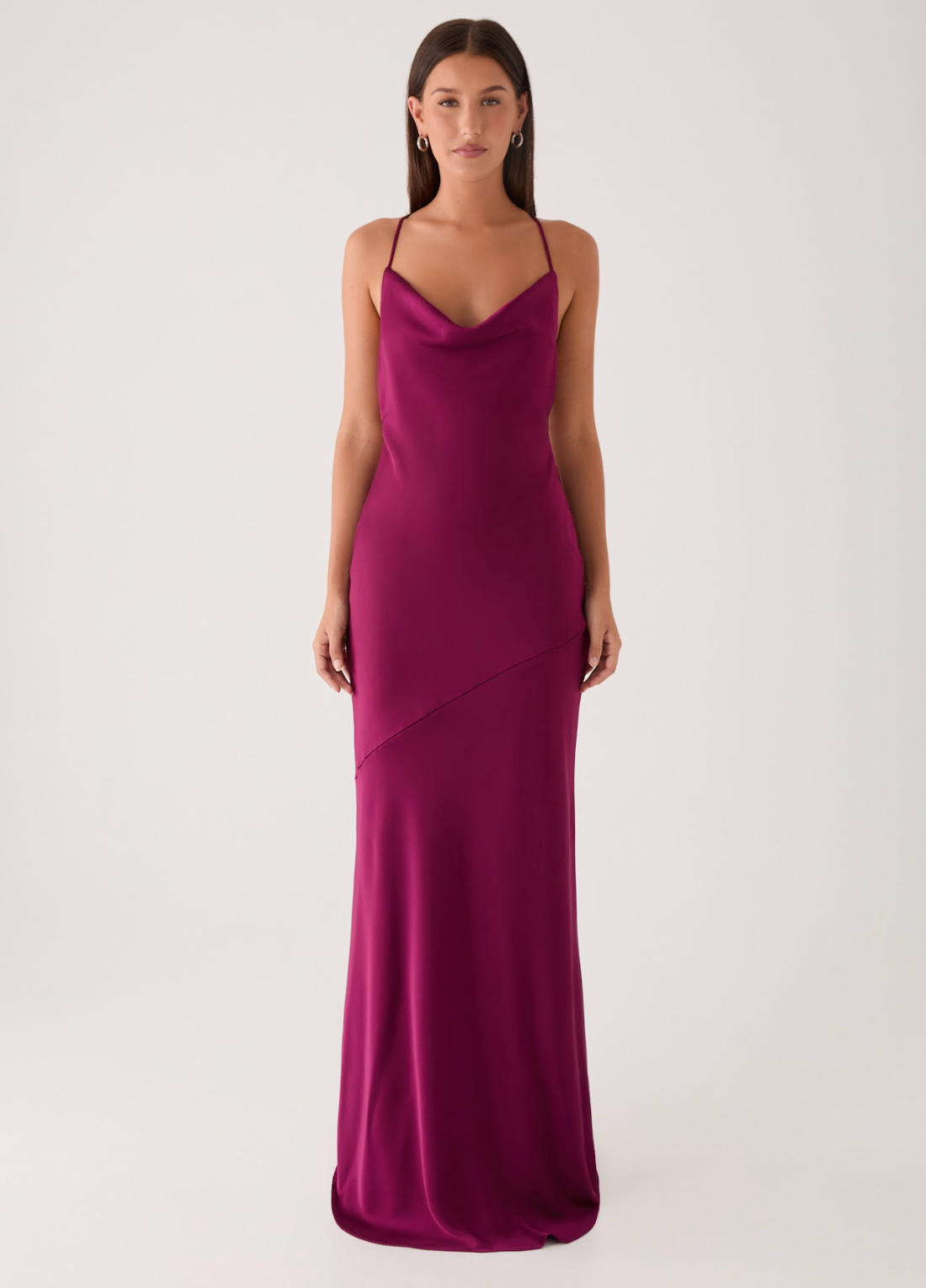 Tiano Maxi Dress - Plum