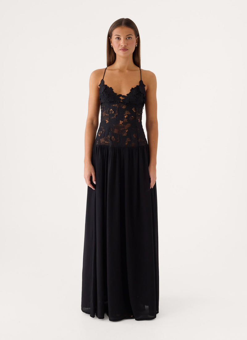 Shooting Love Maxi Dress - Black