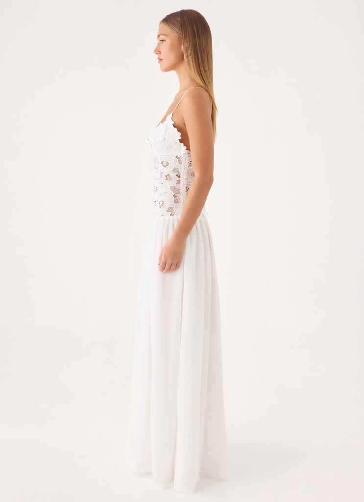 Shooting Love Maxi Dress - White
