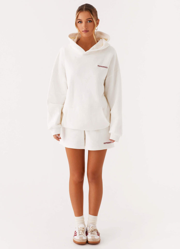 Signature Oversized Hoodie - Ivory