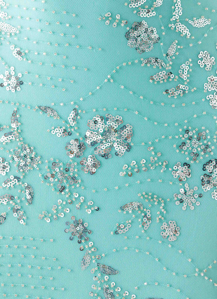 Silvana Maxi Dress - Aqua