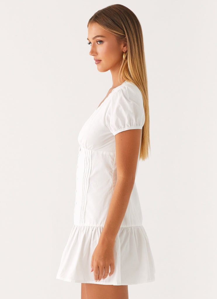 Simply Yours Mini Dress - White