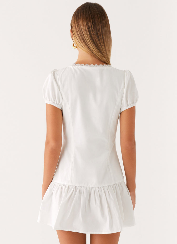 Simply Yours Mini Dress - White