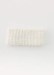 Snow Ball Knit headband - Cream