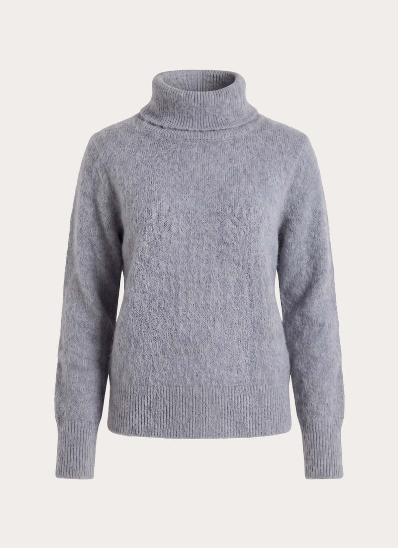 Snow Muse Knit Sweater - Grey