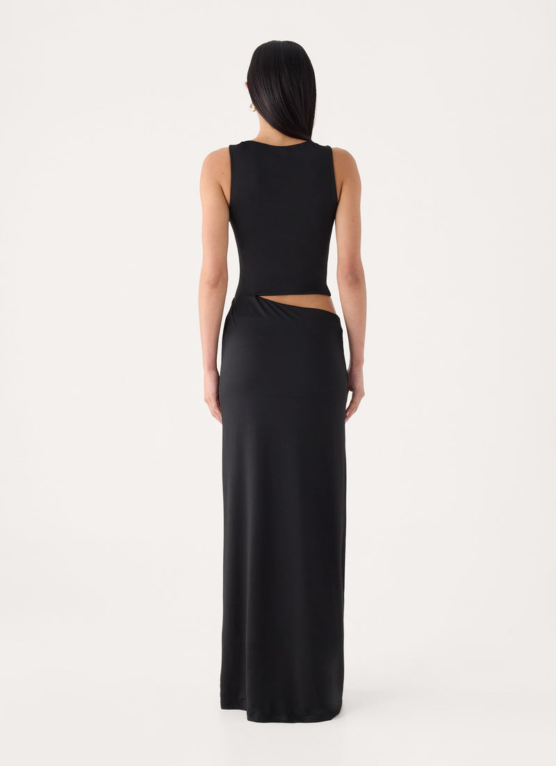 Sofia Maxi Dress - Black