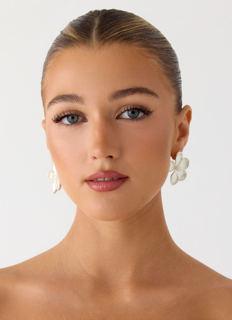 Solace Earrings - Silver