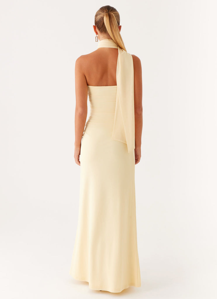 Songbird Maxi Dress - Yellow