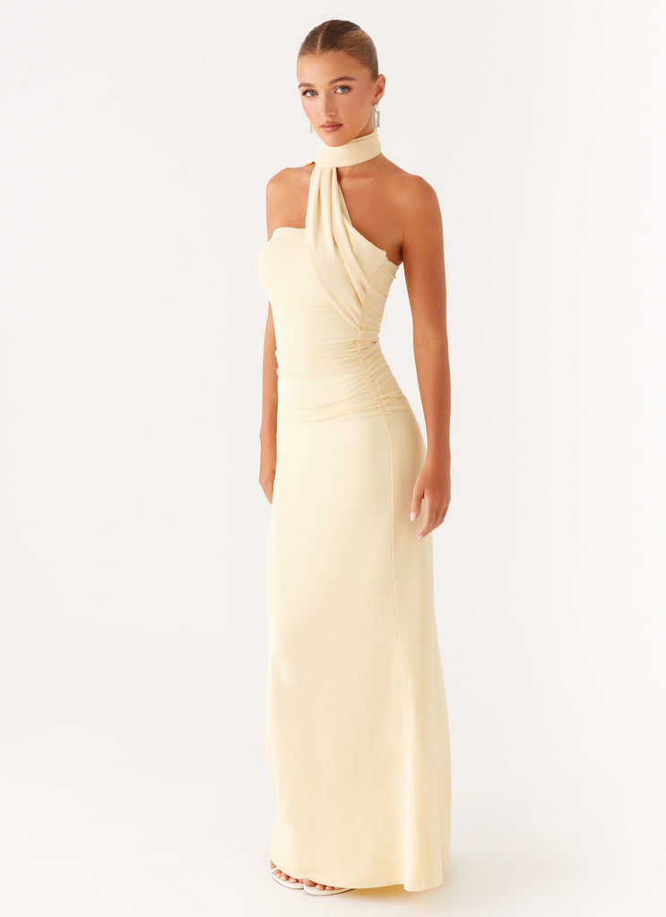 Songbird Maxi Dress - Yellow