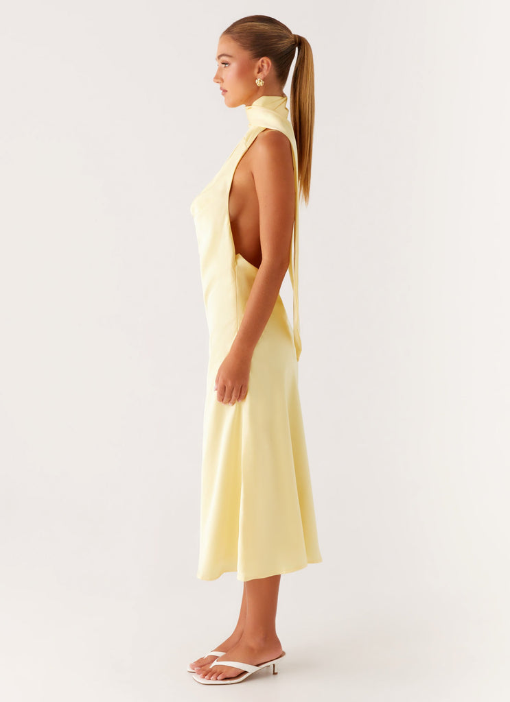 Sonny Midi Dress - Yellow