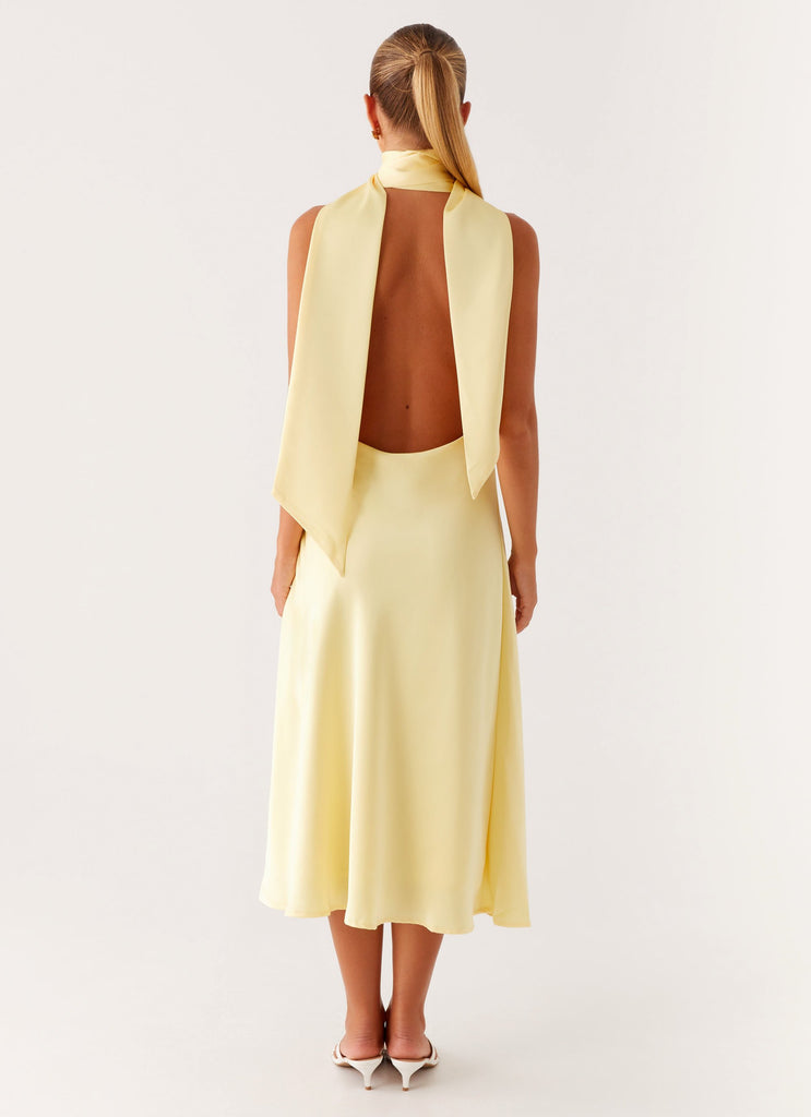 Sonny Midi Dress - Yellow