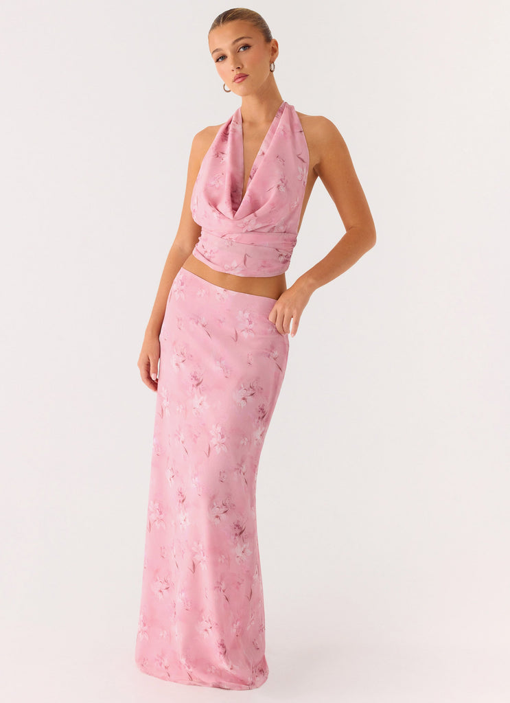 Soren Halter Top - Vintage Floral