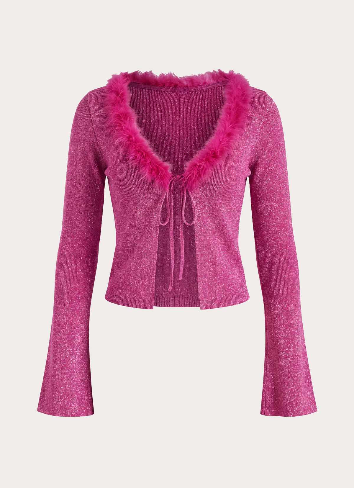 Special Days Long Sleeve Top - Deep Pink