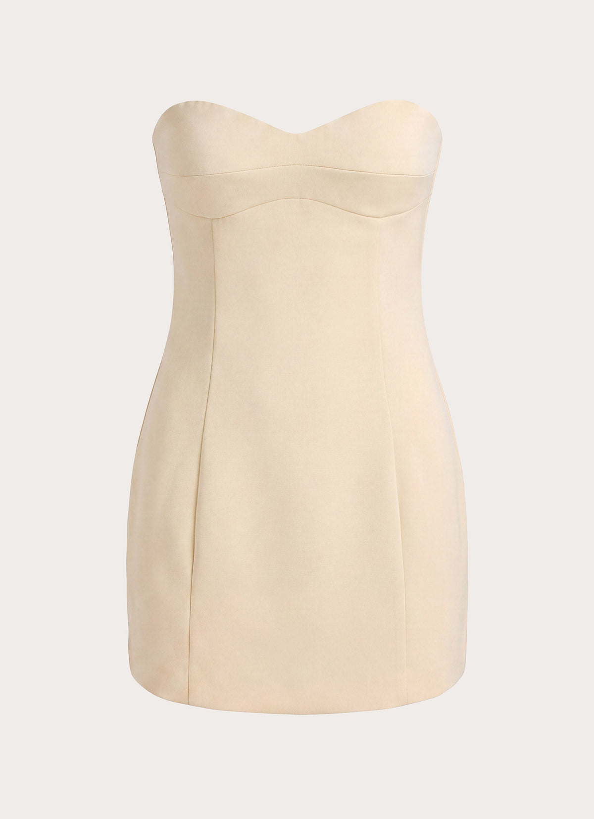 The Spotlight Mini Dress - Champagne
