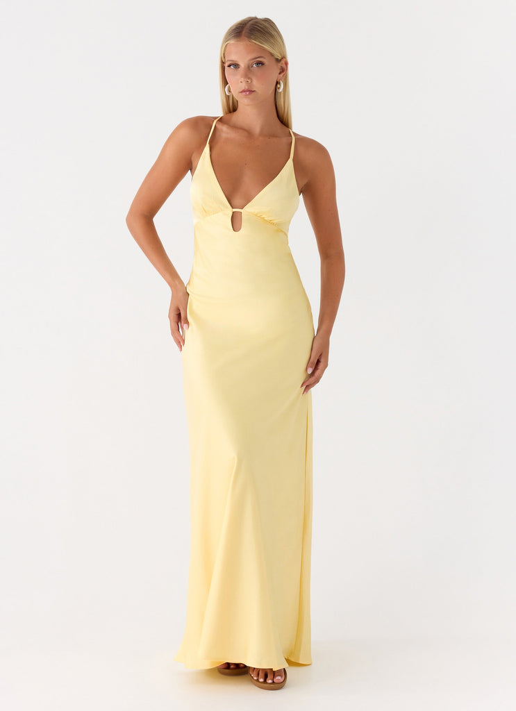 Sundowner Maxi Dress - Yellow