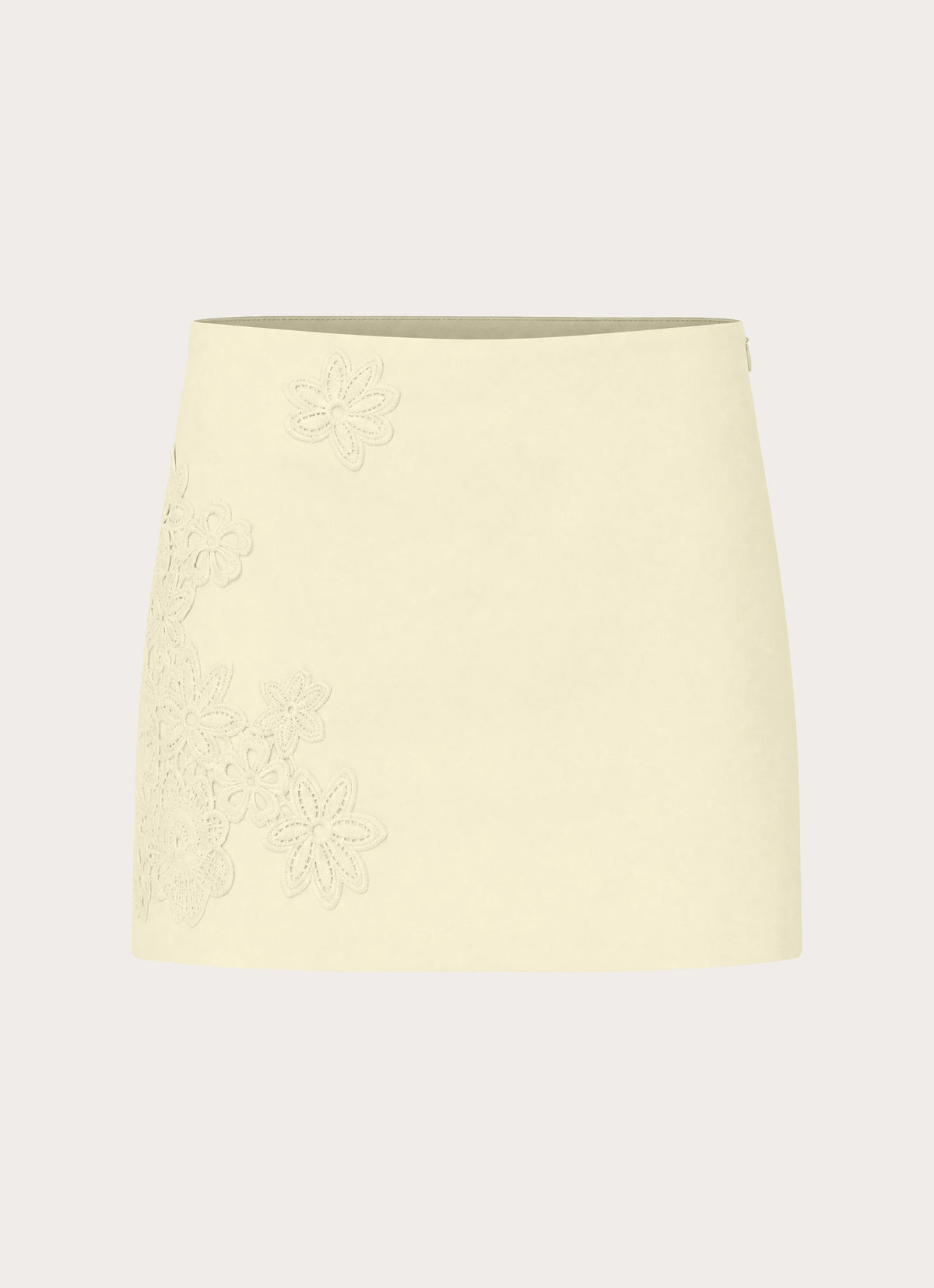 Sweet Tune Mini Skirt - Butter Yellow