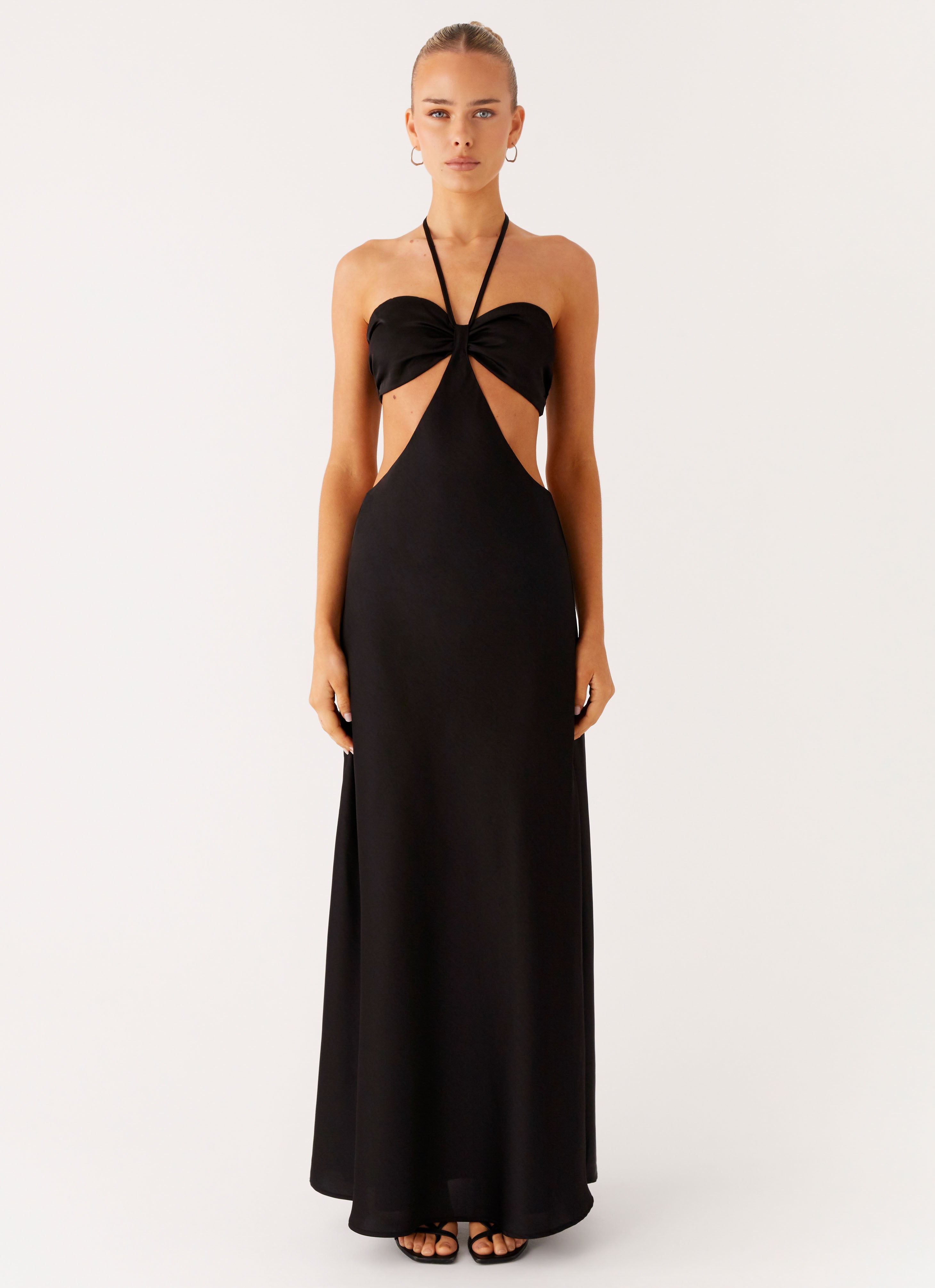 Sweetheart Cut Out Maxi Dress