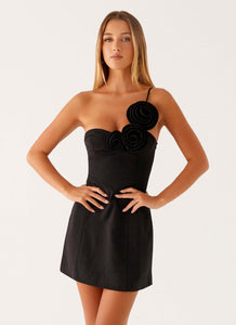 Sweetpea Mini Dress - Black