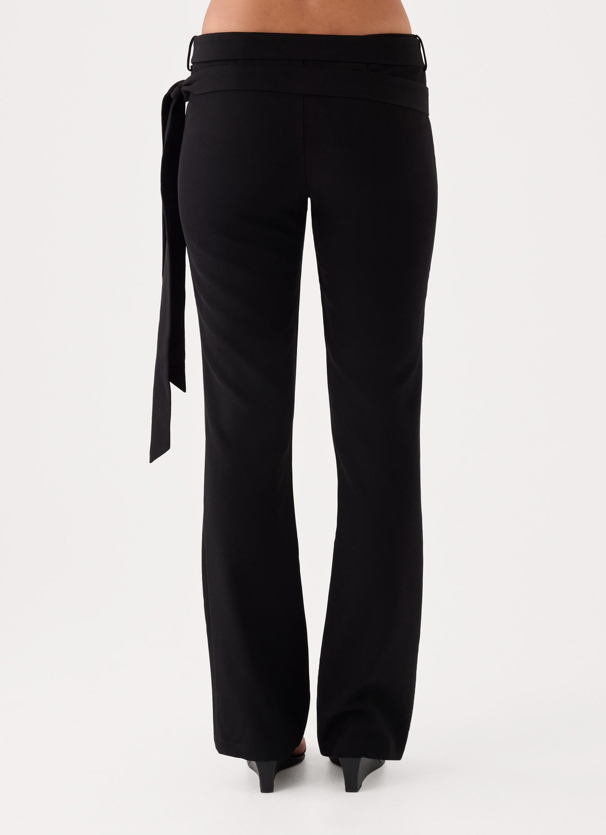Tamara Low Rise Pant - Washed Black