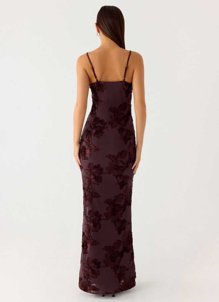 That Girl Maxi Dress - Cool Chocolate