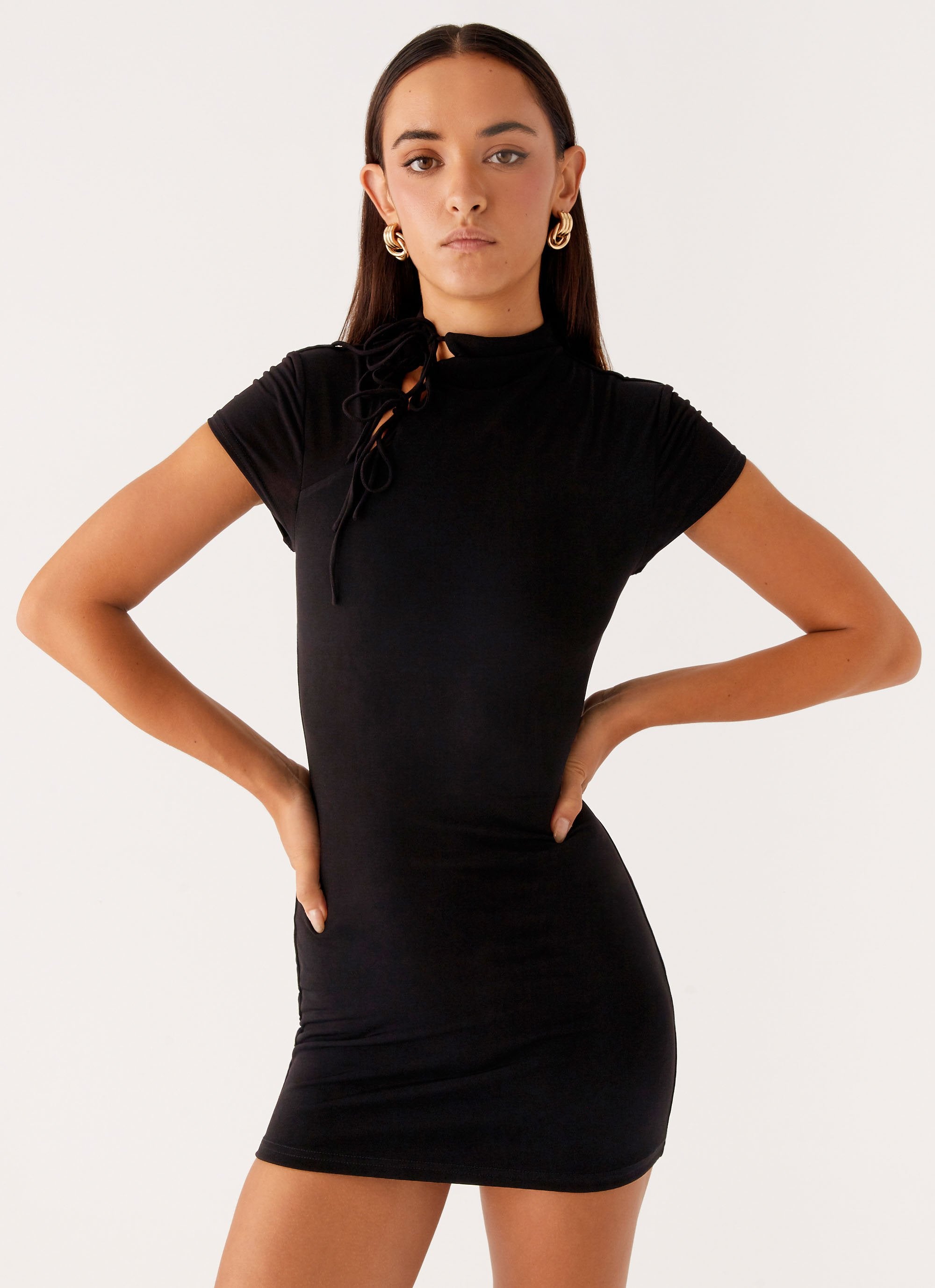 Time Capsule Cut Out Mini Dress
