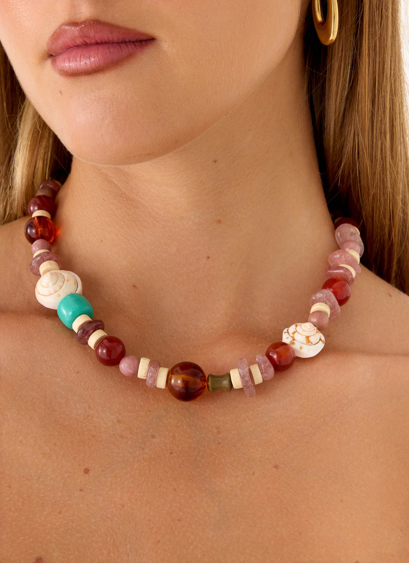 Totti Beaded Necklace - Multi