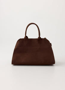 Twilight Drift Faux Suede Bag - Espresso