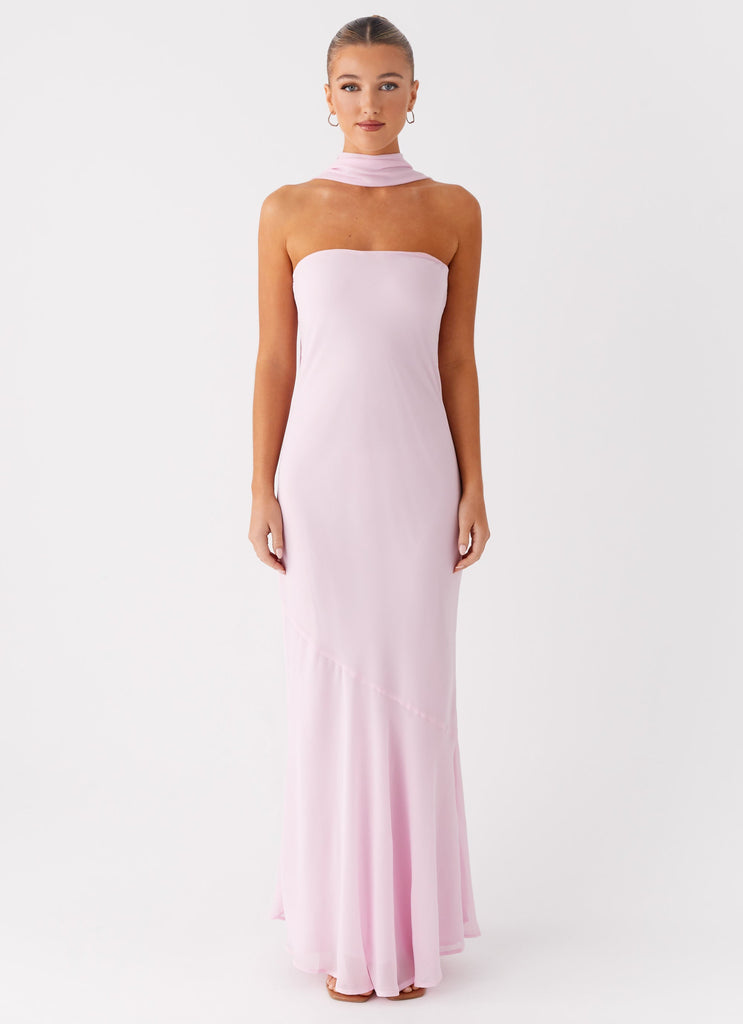 Under The Pagoda Maxi Dress - Pink