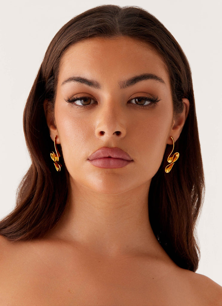 Valencia Earrings - Gold