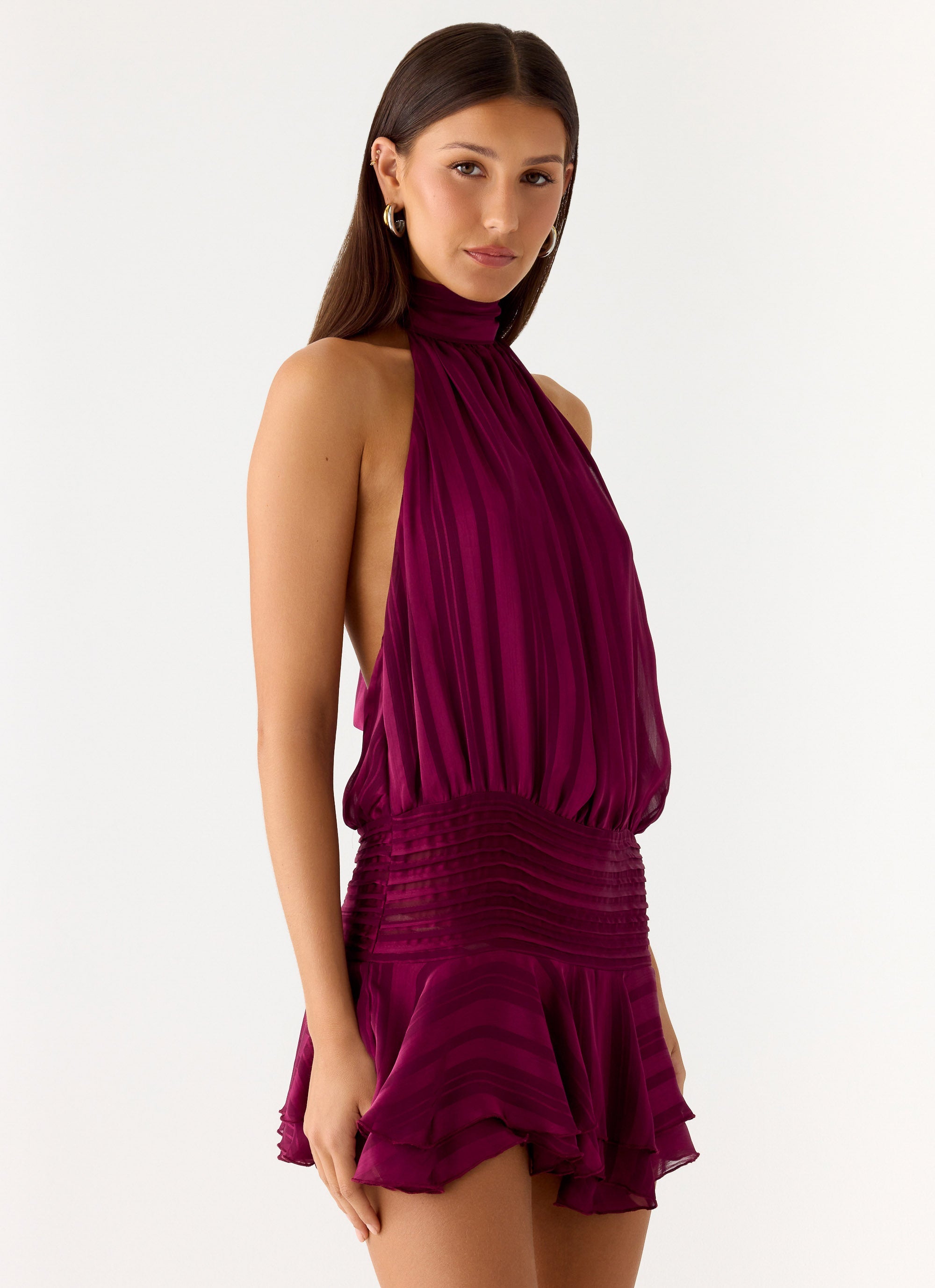 Willow Chiffon Mini Dress