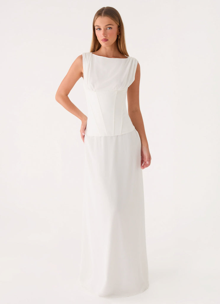 White Sheer Dresses