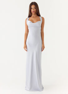 Zandie Maxi Dress - Misty Blue