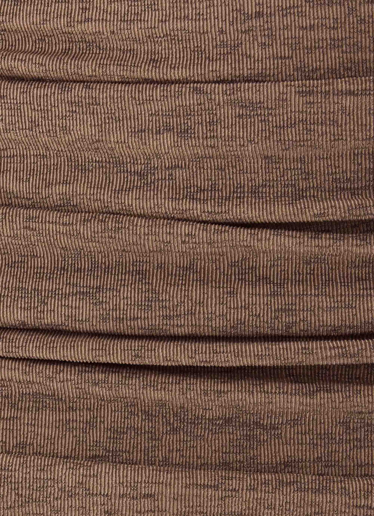 Zayde Midi Skirt - Taupe
